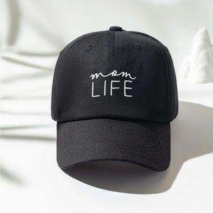 Mom life ball cap